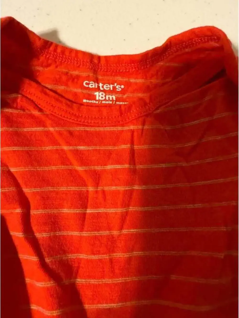 Carter's 6-Pack Sleeveless Bodysuits Size 18M
